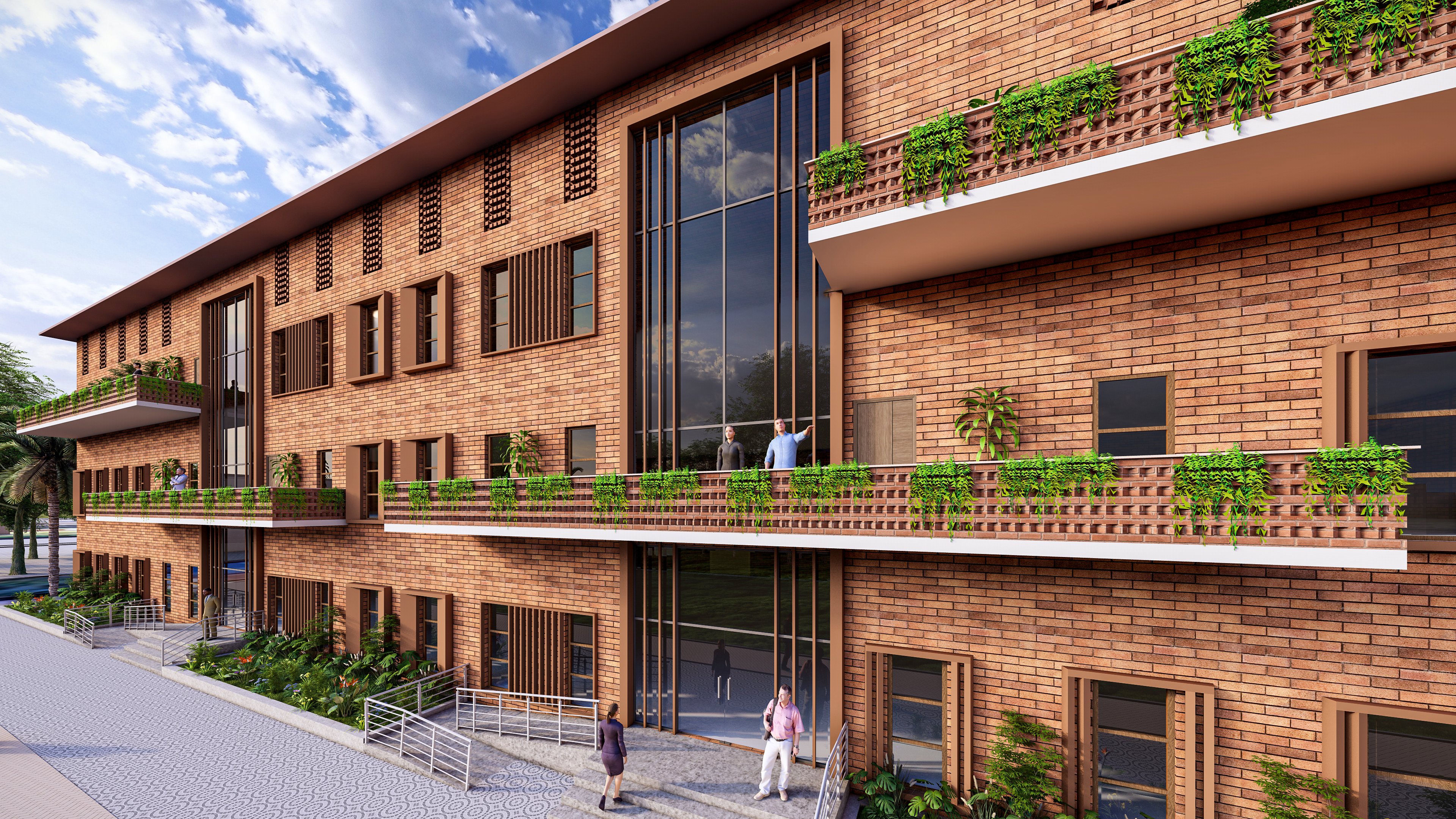 MGIRI Khadi Building — view 4